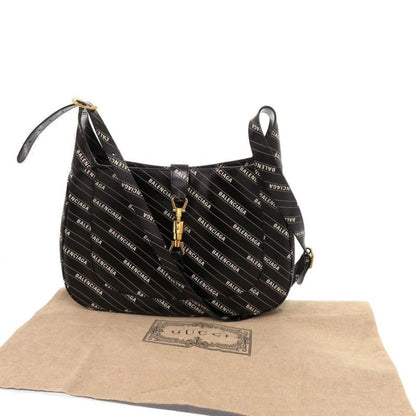 Gucci Jackie 1961 The Hacker Project Balenciaga Collaboration 636712 Leather