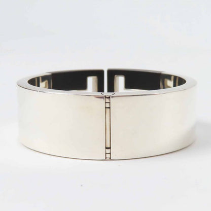 Tiffany & Co T-cut Out Bangle / Bracelet Ag925 Silver Black Ladies