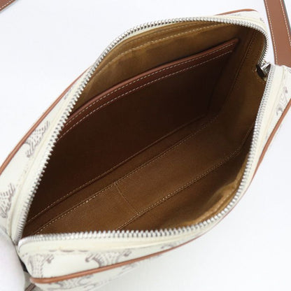 Celine Triomphe Canvas Crossbody Shoulder Bag PVC Ladies