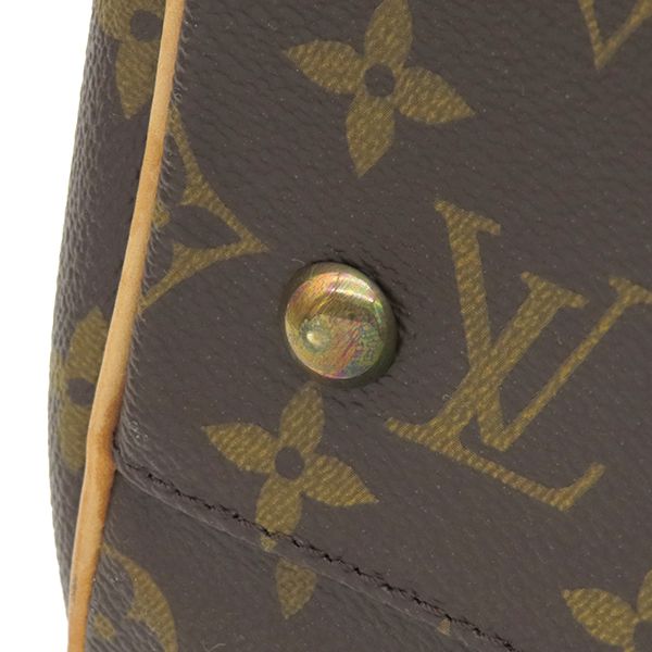 Louis Vuitton Boston Bag Carryall Monogram Canvas Monogram Gold Hardware Brown