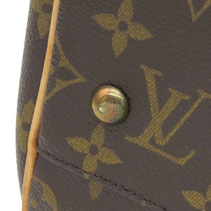 Louis Vuitton Boston Bag Carryall Monogram Canvas Monogram Gold Hardware Brown