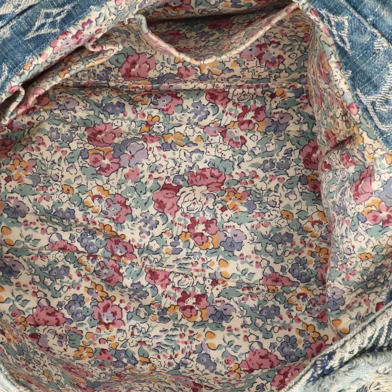 Louis Vuitton M95374 Patchwork Postie Monogram Denim Shoulder Bag Men's