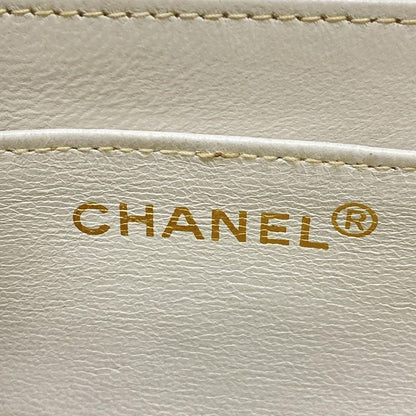 Chanel Shoulder Bag Matelasse /double Coco White 2way/gold Hardware /chain
