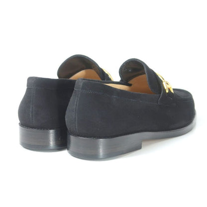 Gucci Loafers Size 4 1 2 B Horsebit Suede Leather Shoes 20250624 Ra5231