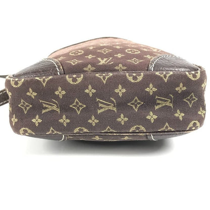 Louis Vuitton Shoulder Bag Danube M95228 Monogram Mini Lin Canvas Brown