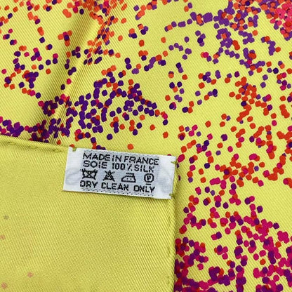 Hermes Scarf Silk Carre 90 Indian Dust Yellow