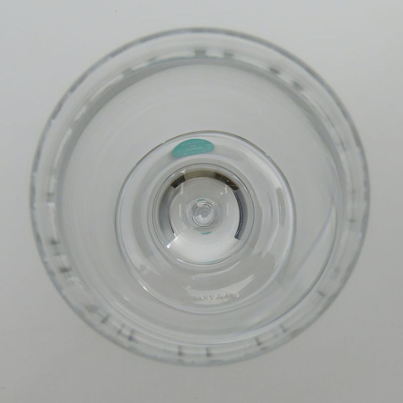 Tiffany & Co Glass Wine Glass Clear Swing Pair Set Ladies Men's Tiffany & Co