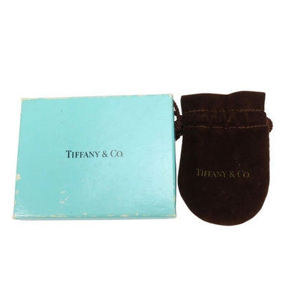 Tiffany & Co Earring Signature Silver 925 18K Yellow Gold Approx 8.6g Silver