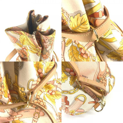 Loewe Shoulder Bag All Over Canvas Orange