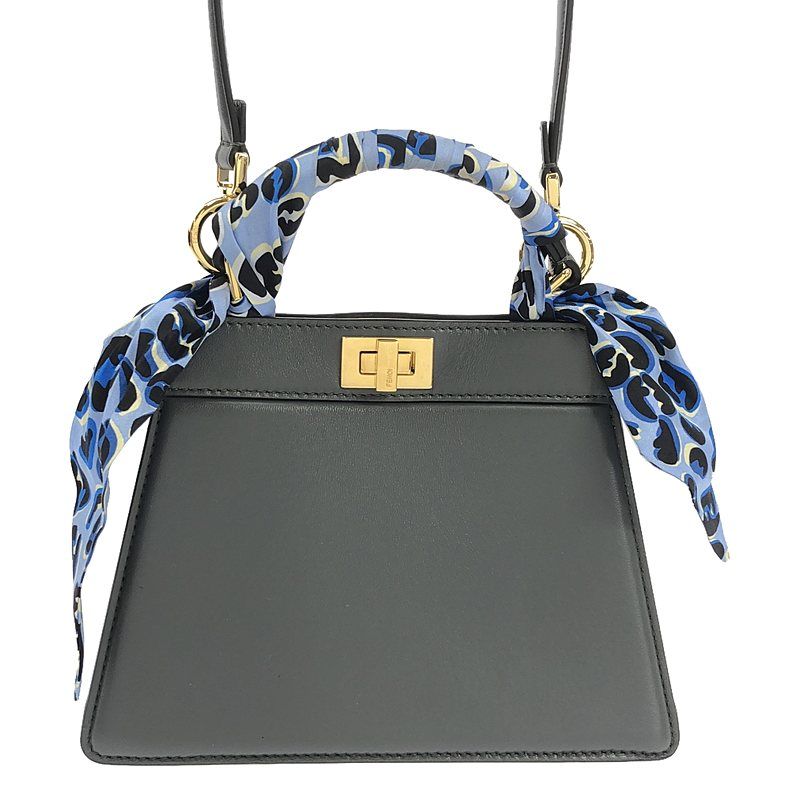 Fendi | 8bn335 Peeka BOO Iseeu Mini Tote Bag With Lappy | Gray | Women