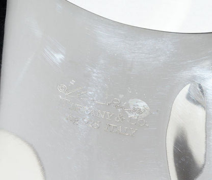 Tiffany & Co Bangle SV Elsa Peretti Small Bone Cuff Bangle Medium For Right Hand