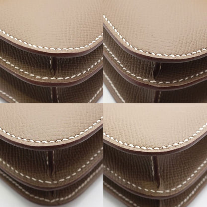 Unused Hermes Constance Mini 18 Epson Etoupe Gold Hardware Shoulder