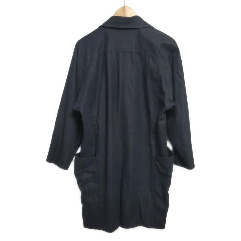 Dior/christian Dior Coat Size 7 S Women's - Dark Navy Long Sleeves Spring/fall