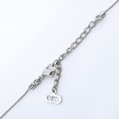 [dior] Christian Dior CD Metal Silver Ladies 3.6g Necklace