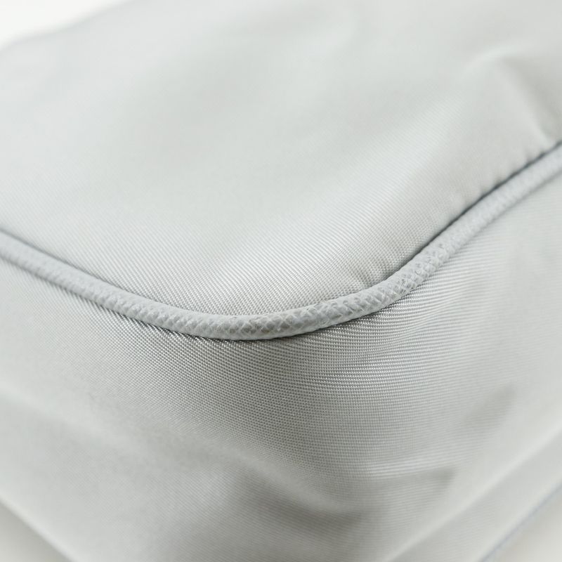 Prada Re-edition 2005 2WAY 1bh204 Nylon Fiordaliso Gray Women Shoulder Bag