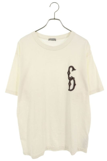 Dior 23AW 343j637a0554 Logo Embroidery T-shirt Men's XL