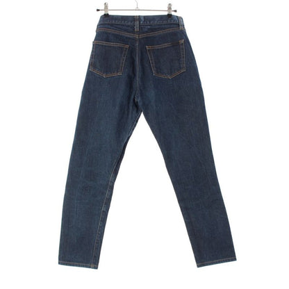 Saint Laurent 20 Years Button Fly Tapered Denim Pants Jeans 644024 Indigo Blue