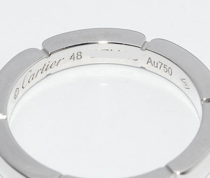 Cartier Ring 18K White Gold Diamond 4P (005ct) Mayon Panthère Wedding Ring
