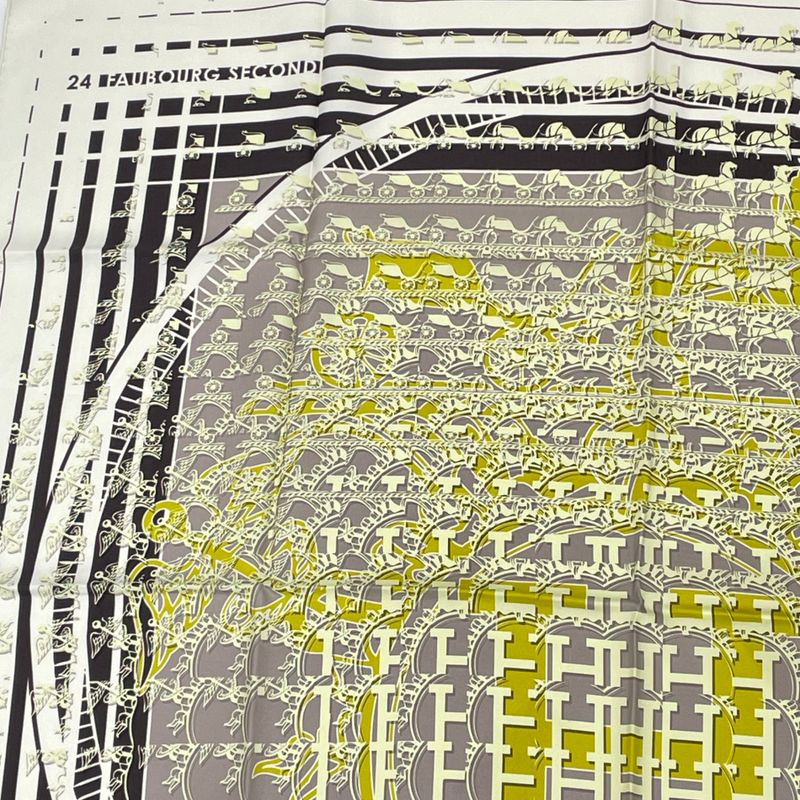 Hermes Scarf Carre 90 24 Faubourg Seconde Ginza5-4-1 2011 Ginza 10th Anniversary