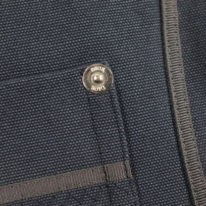 DIOR Homme 24SS 383c276a5641 Gardner's Silk Double Jacket Tailored Jacket Navy