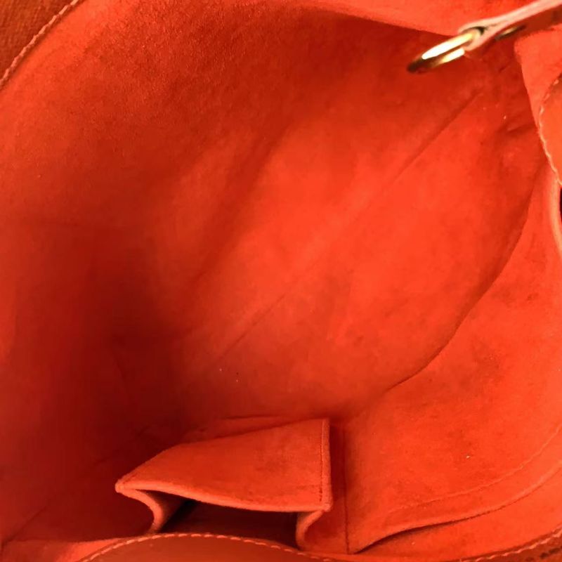 Louis Vuitton Musette Damier Ebene Damier Ebene Leather × PVC Brown Shoulder