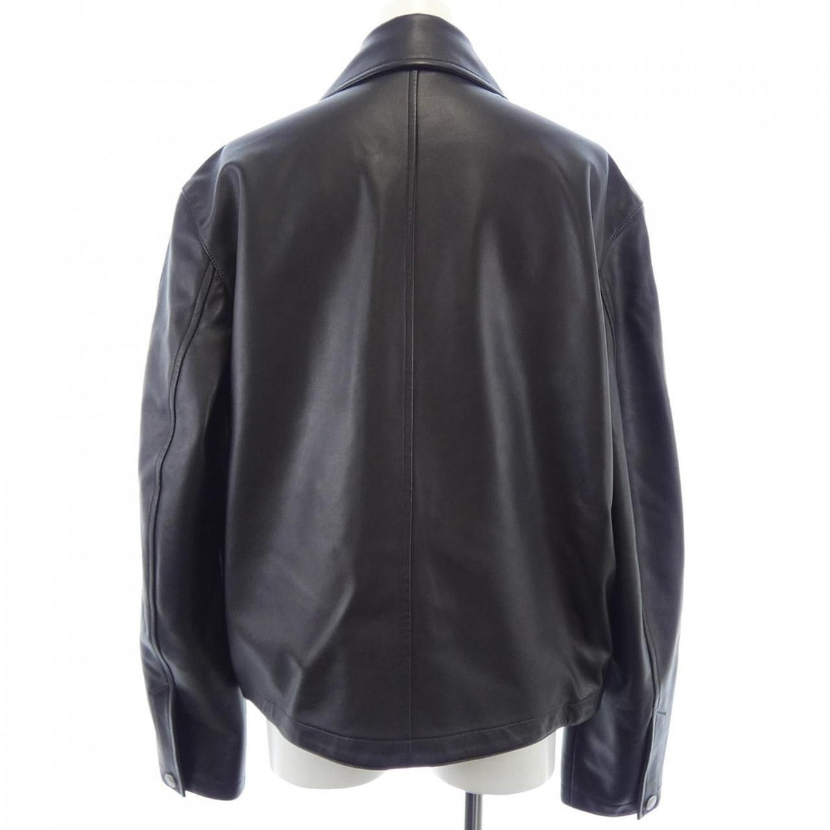 Hermes Leather Jacket Black — view 2