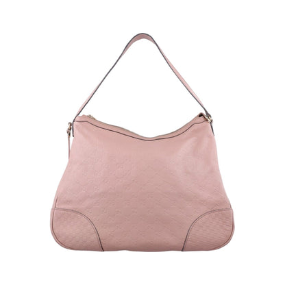 Gucci Micro Guccissima Hobo Pink Leather