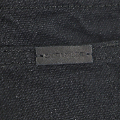 Saint Laurent Paris Cowhide with Leather Patch Hat — view 6
