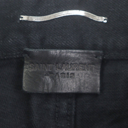 Saint Laurent Paris Cowhide with Leather Patch Hat — view 8