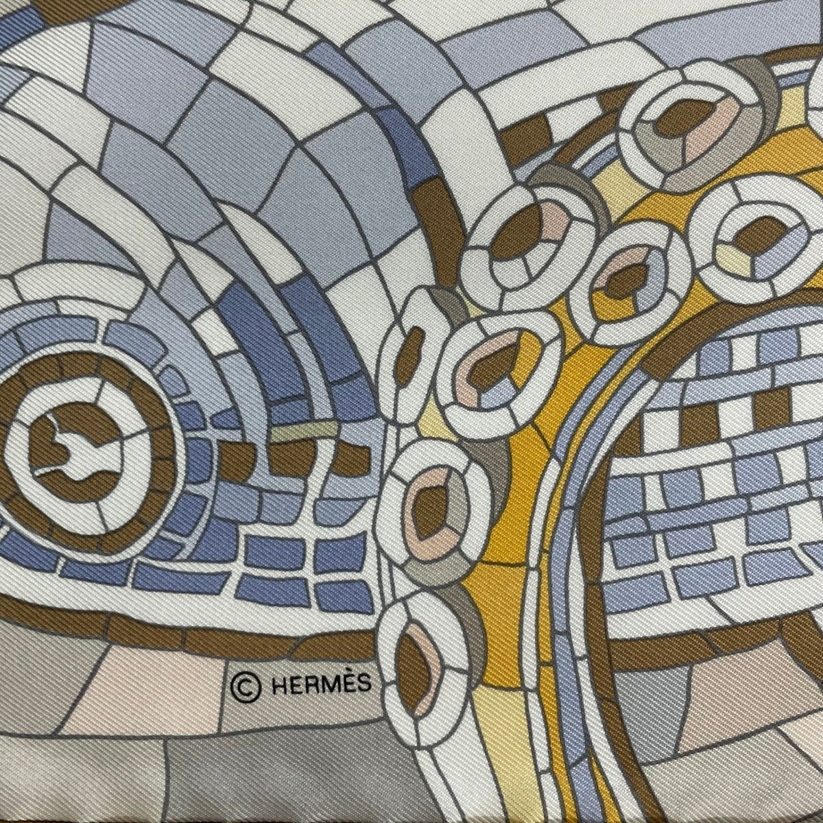 Hermes Scarf Silk Carre 90 le Voyage de Pytheas Box — view 11