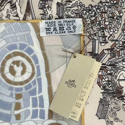 Hermes Scarf Silk Carre 90 le Voyage de Pytheas Box — view 12