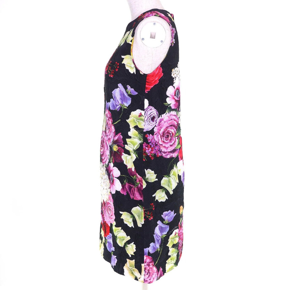 Dolce & Gabbana Hsmws Cotton Flower Dress — view 2