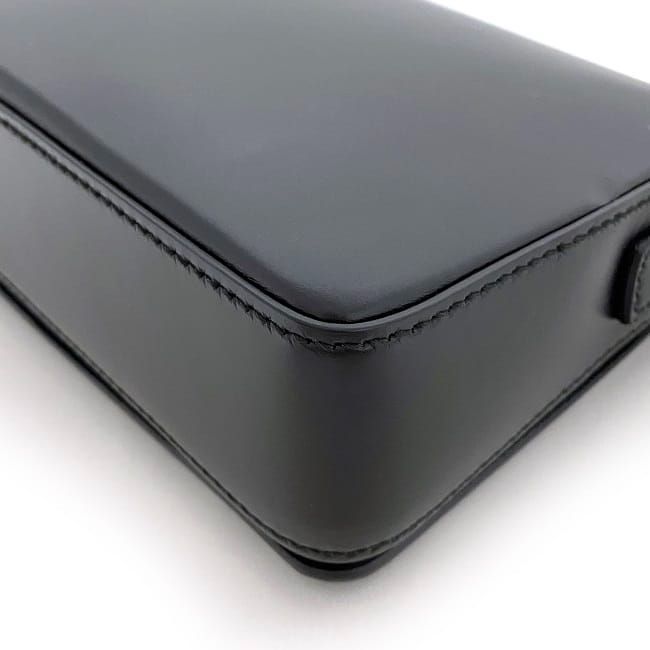 Christian Dior Clutch Bag Black Gold Jadior