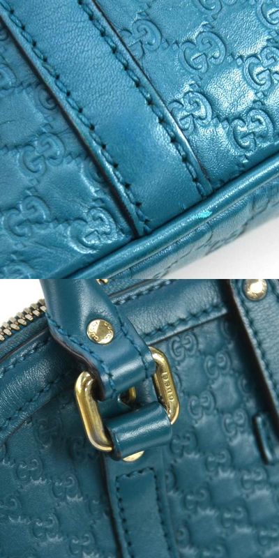 Gucci Crossbody Shoulder Bag Handbag Micro Guccissima 449654