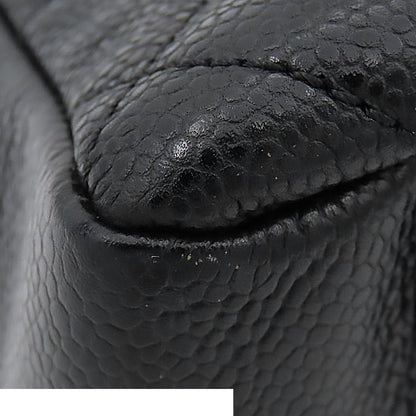 Chanel Grand Shopping Tote Bag Black Caviar Leather — view 6
