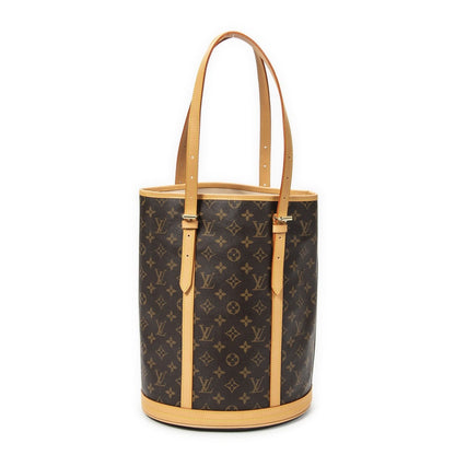 Louis Vuitton Bucket Brown Monogram Canvas Pouch