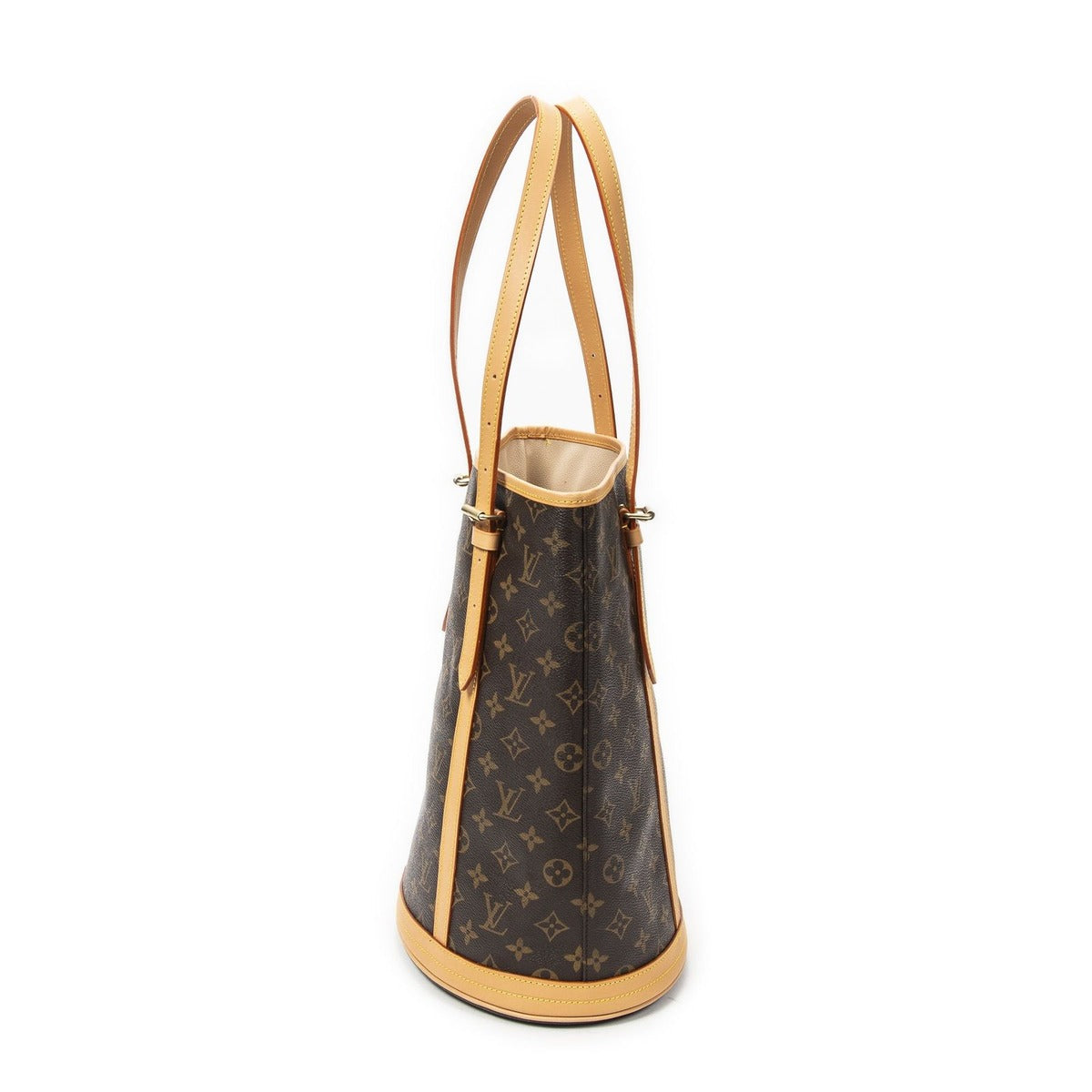 Louis Vuitton Bucket Brown Monogram Canvas Pouch — view 4