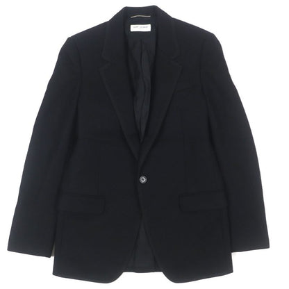 Saint Laurent Paris 2021 100% Silk Lining Single Jacket Tailored