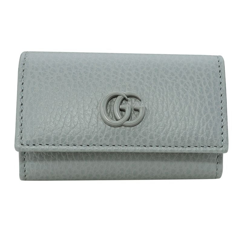 Gucci Key Case GG Marmont Gray