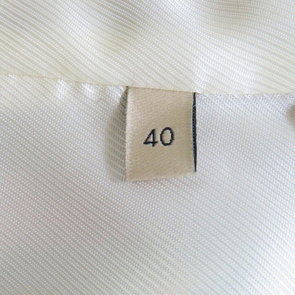 Gucci Wool Blend Check Pattern Tweed Vest With Gold Buttons White 40 — view 8