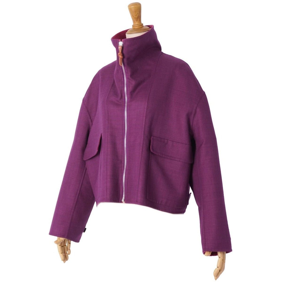 Hermes Jacket Zip Up Cashmere — view 4