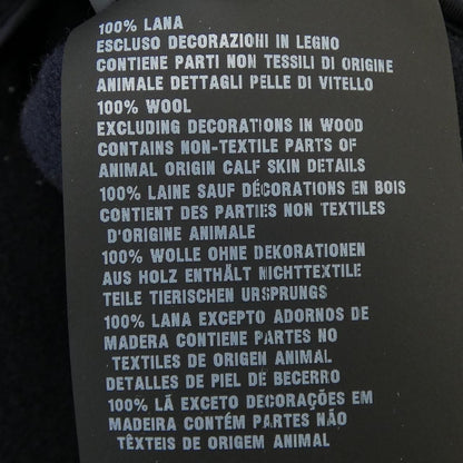 Prada Duffel Coat Navy 46 — view 3