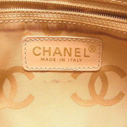 Chanel Caviar Skin Beige 7 Series Coco Mark Tote Bag 0005 Chanel