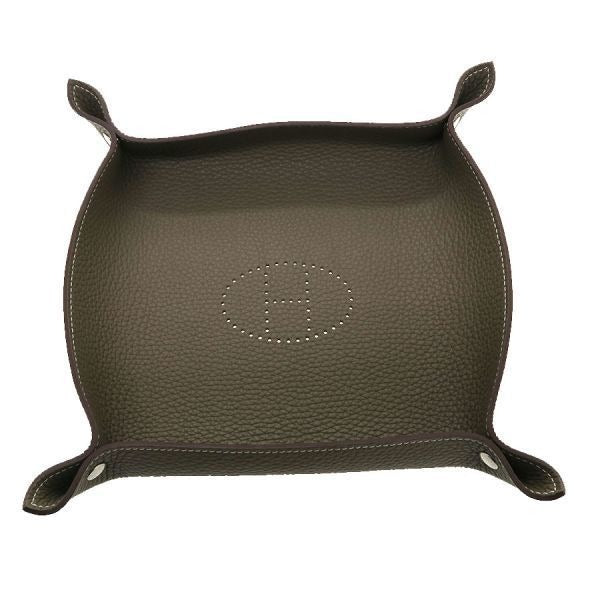Hermes Mises et Relances H Evelyne Change Tray Leather