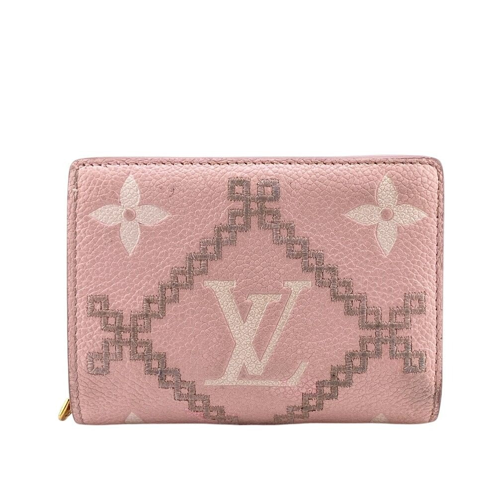 Louis Vuitton Compact Wallet Portefeuille Bifold Pink