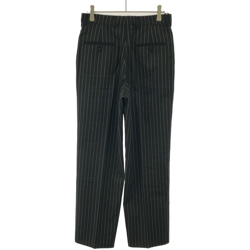 Celine 21ss Striped Skater Pants 2p519240m Black 36
