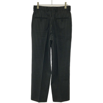 Celine 21ss Striped Skater Pants 2p519240m Black 36