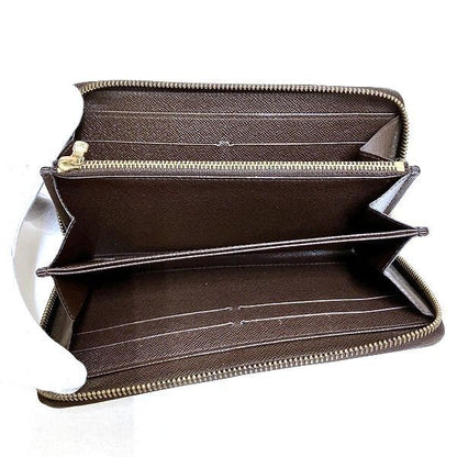 Louis Vuitton Damier Zippy Wallet N60015 Round Zipper Wallet Long Wallet Ladies