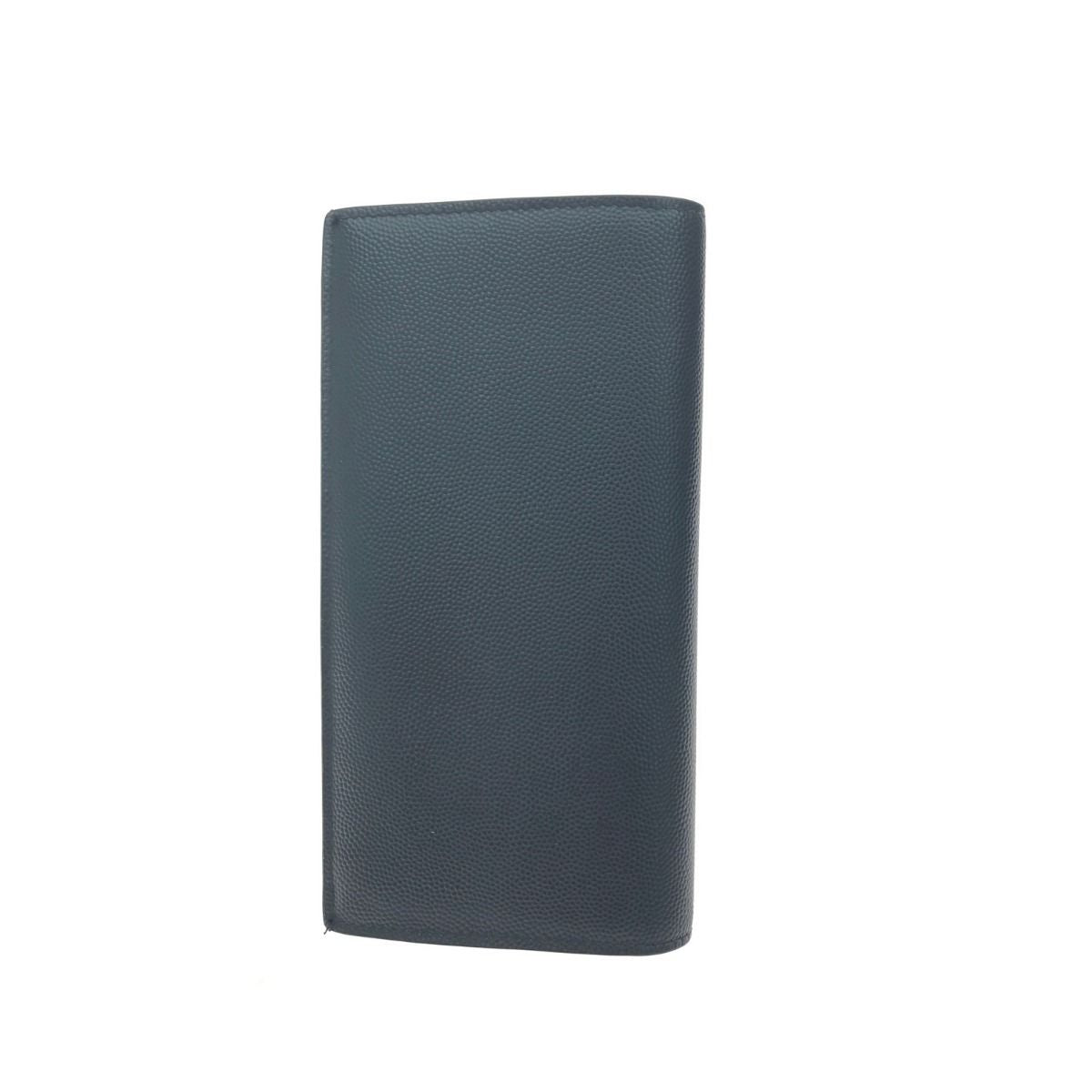 Saint Laurent Paris Men's Bifold Long Wallet Classic Continental Wallet Calf
