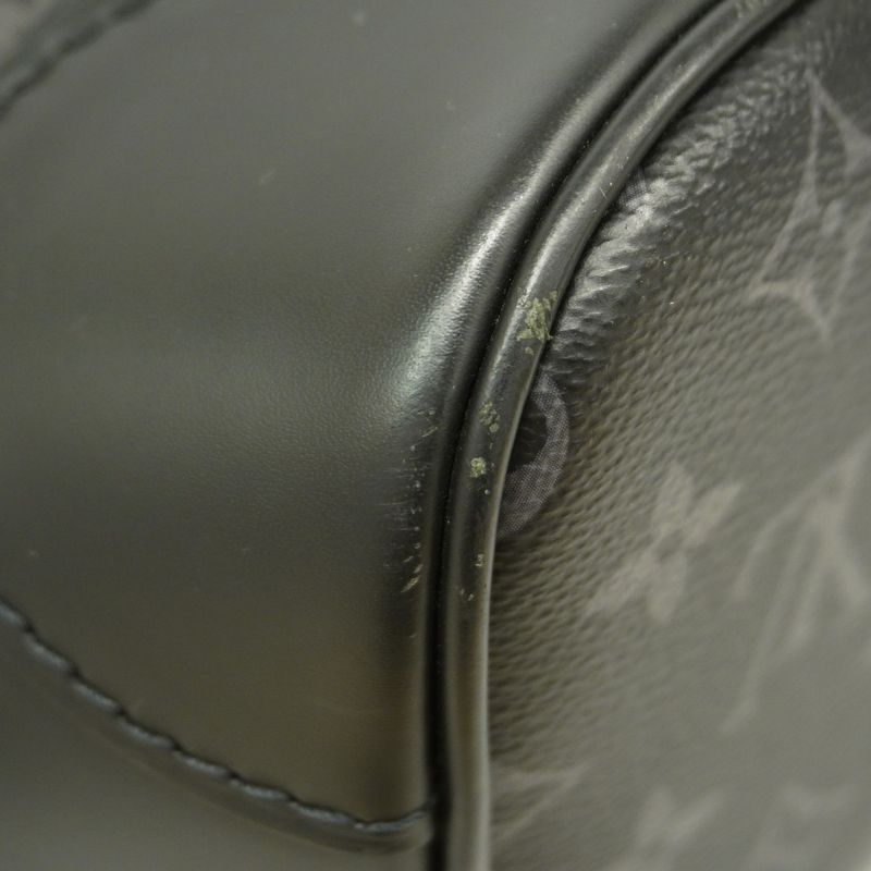 Louis Vuitton Monogram Eclipse Steamer Backpack M44052 Black Men's